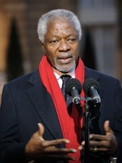 Kofi Annan (Foto: ERIC FEFERBERG/Afp) Kofi Annan (Foto: ERIC FEFERBERG/Afp)