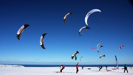 Kiting (Foto: Anastasia Kim/VAKE Finnmark)