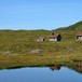 Turisthytten ligger ved Vendingtjørn