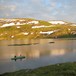 Med kano på Selhamarvatnet