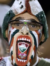 Fluminense-supporter (Foto: ANTONIO SCORZA/Scanpix/AFP) Fluminense-supporter (Foto: ANTONIO SCORZA/Scanpix/AFP)