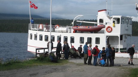 Stadig flere turister besøker Femundsmarka (Foto: Joar Elgåen/NRK) Stadig flere turister besøker Femundsmarka (Foto: Joar Elgåen/NRK)