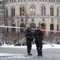Det er fortsatt vakthold rundt Stortinget ved 10.30-tiden onsdag. 