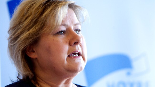 Erna Solberg (Foto: Holm, Morten/SCANPIX)