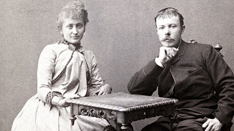 Arne og Hulda Garborg (NRK) Arne og Hulda Garborg (NRK)