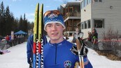 UNG SKIKONGE: Thomas O`Harra fra Alaska.
