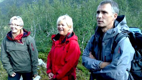 Jens Stoltenberg og Co (Foto: Arne Sørenes/NRK) Jens Stoltenberg og Co (Foto: Arne Sørenes/NRK)