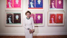 Dronning Sonja på Munch-utstilling i New York (Foto: Pontus Höök/NTB scanpix) Dronning Sonja på Munch-utstilling i New York (Foto: Pontus Höök/NTB scanpix)