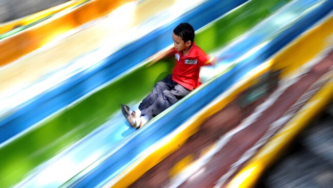 Gutt i sklie (Foto: NOEL CELIS/Afp)