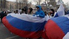 Demonstrasjon i Moskva, Russland (Foto: STRINGER/Reuters)