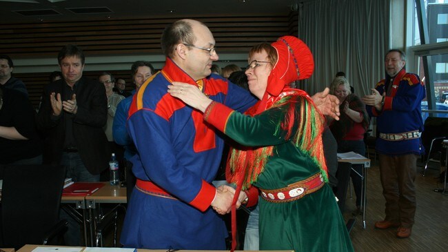 Egil Olli og Marianne Balto (Foto: Eilif Aslaksen/NRK)