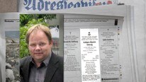 Ove Eidsvåg klager på høye priser på dødsannonser i Adresseavisen. (Montasje: Arne Kristian Gansmo / Privat/NRK) Ove Eidsvåg klager på høye priser på dødsannonser i Adresseavisen. (Montasje: Arne Kristian Gansmo / Privat/NRK)