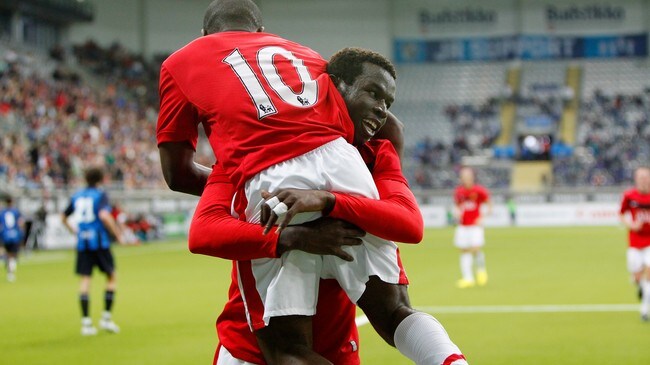 Mame Biram Diouf jubler etter scoring mot Stabæk (Foto: Heiko Junge/Scanpix) Mame Biram Diouf jubler etter scoring mot Stabæk (Foto: Heiko Junge/Scanpix)