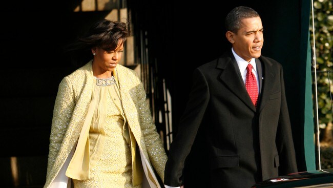 Michelle og Barack Obama (Foto: KEVIN LAMARQUE/REUTERS) Michelle og Barack Obama (Foto: KEVIN LAMARQUE/REUTERS)