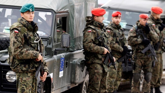 Polske NATO-soldater (Foto: HIDAJET DELIC/AP) Polske NATO-soldater (Foto: HIDAJET DELIC/AP)