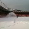 NORGE: På Brann stadion i Bergen rakk mannskapet så vidt å få vekk snøen før sesongstart.