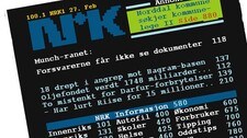 Tekst-TV (NRK) Tekst-TV (NRK)