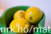 nrk.no/mat - sitroner nrk.no/mat - sitroner