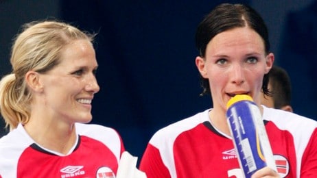 Gro Hammerseng og Katja Nyberg (Foto: Johansen/Scanpix)