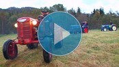 Dilla på traktor