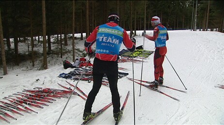 Video Nektet tilgang til å teste ski i OL-løypene (Foto: Nyhetsspiller) Video Nektet tilgang til å teste ski i OL-løypene (Foto: Nyhetsspiller)