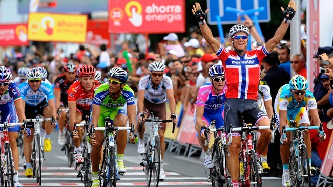 Thor Hushovd viste gryende VM-form (Foto: FELIX ORDONEZ/Reuters) Thor Hushovd viste gryende VM-form (Foto: FELIX ORDONEZ/Reuters)