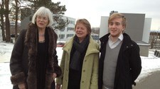 Tora Aasland, Ellinor Svela, Morten Rønne (Foto: Arild Eskeland/NRK)