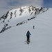 Topptur på ski til Brunstadhornet: Siste bakken mot toppen