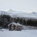 I bakgrunnen troner Ølfjellet, høyeste toppen på Saltfjellet
