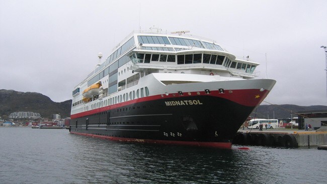 Hurtigruten 'Midnatsol' (Foto: Vidar Knai/Scanpix) Hurtigruten 'Midnatsol' (Foto: Vidar Knai/Scanpix)