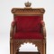 Tronstolen ble anskaffet til kong Oscar 2 og dronning Sophies kroning i 1873
Tronstolen ble anskaffet til kong Oscar 2 og dronning Sophies kroning i 1873
