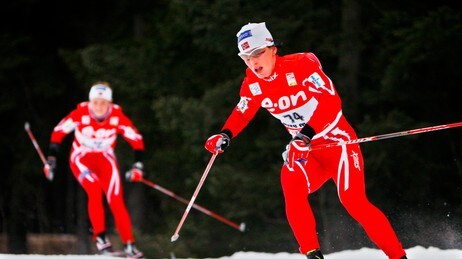 Bjørgen og Kristoffersen (Foto: Larsen, Håkon Mosvold/SCANPIX) Bjørgen og Kristoffersen (Foto: Larsen, Håkon Mosvold/SCANPIX)