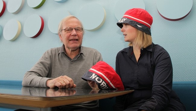 Arne Scheie og Ingrid Gjessing Linhave (Foto: Einar Yohsuke Kosaka/NRK) Arne Scheie og Ingrid Gjessing Linhave (Foto: Einar Yohsuke Kosaka/NRK)
