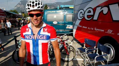 Hushovd brøt VM (Foto: Idås, Bård/SCANPIX) Hushovd brøt VM (Foto: Idås, Bård/SCANPIX)
