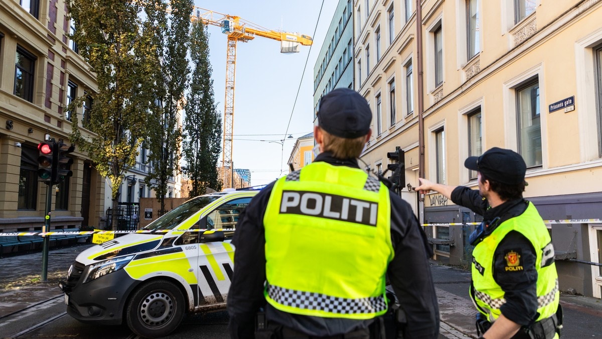 Sperrer av område i Oslo sentrum – frykter krankollaps