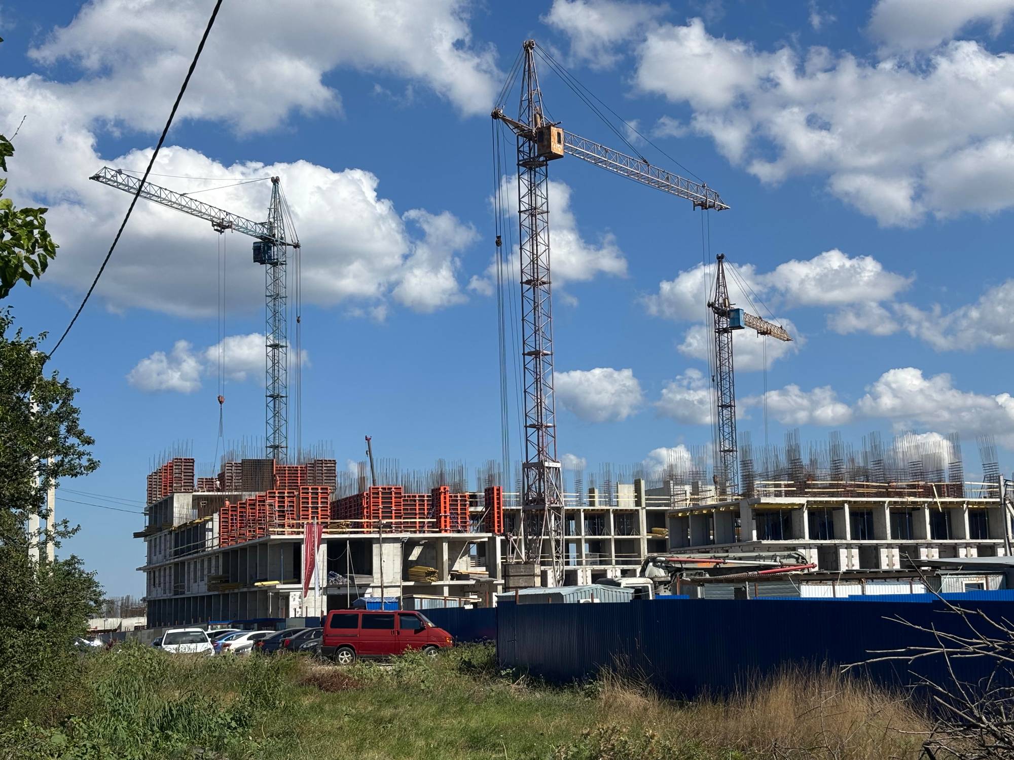 Byggeplass i Sevastopol