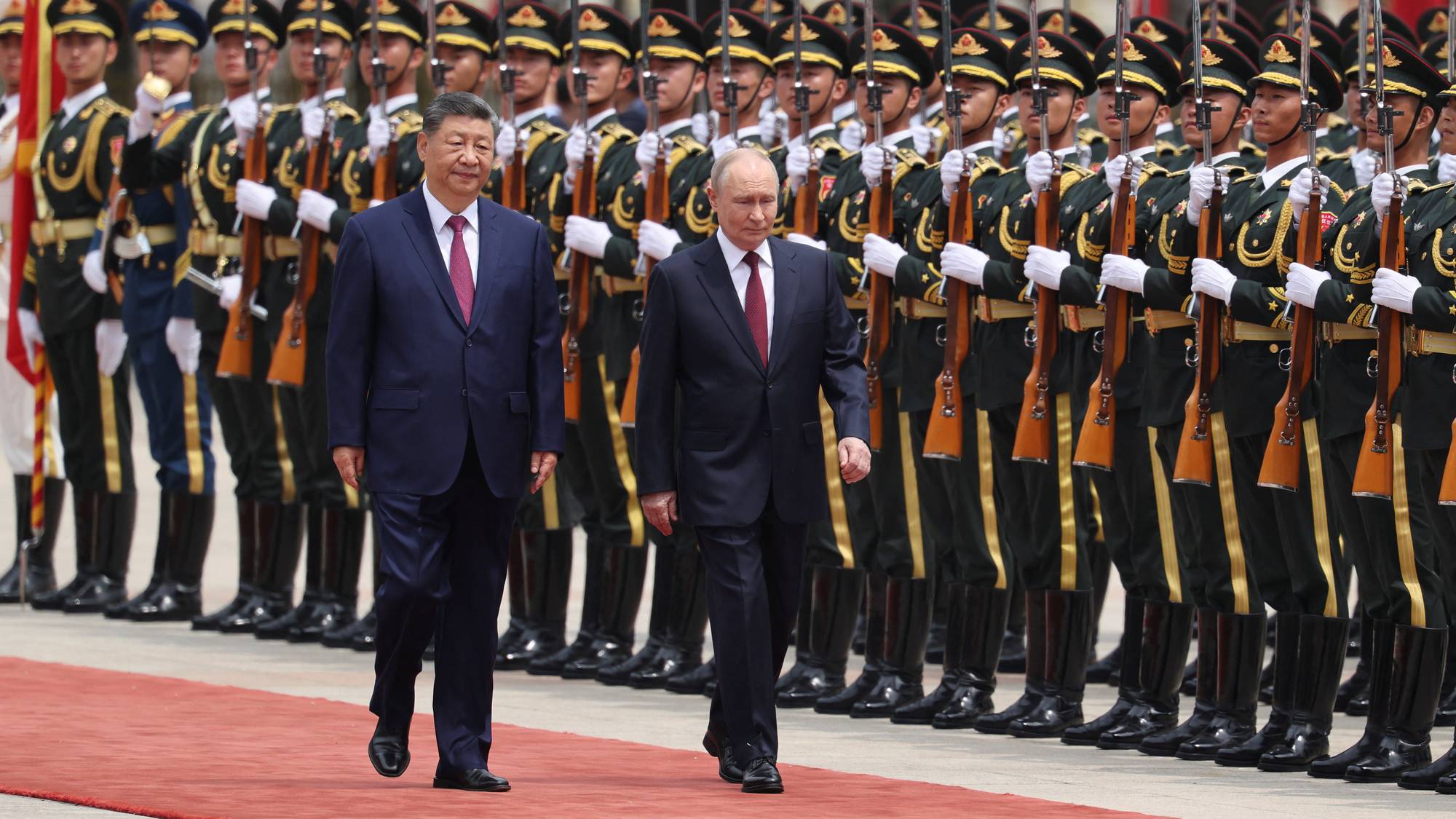  Xi Jinping og Vladimir Putin
