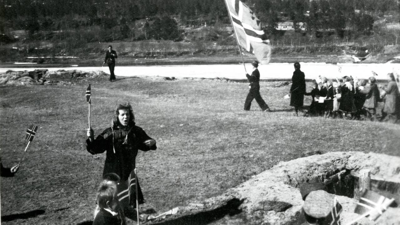 Barnetog i Karasjok, 17. mai 1946