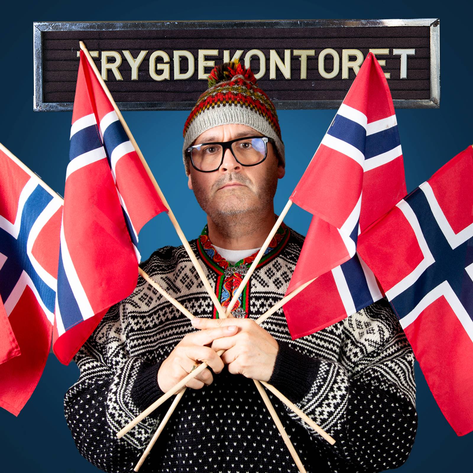 Norge P 70 tallet Trygdekontoret NRK Radio