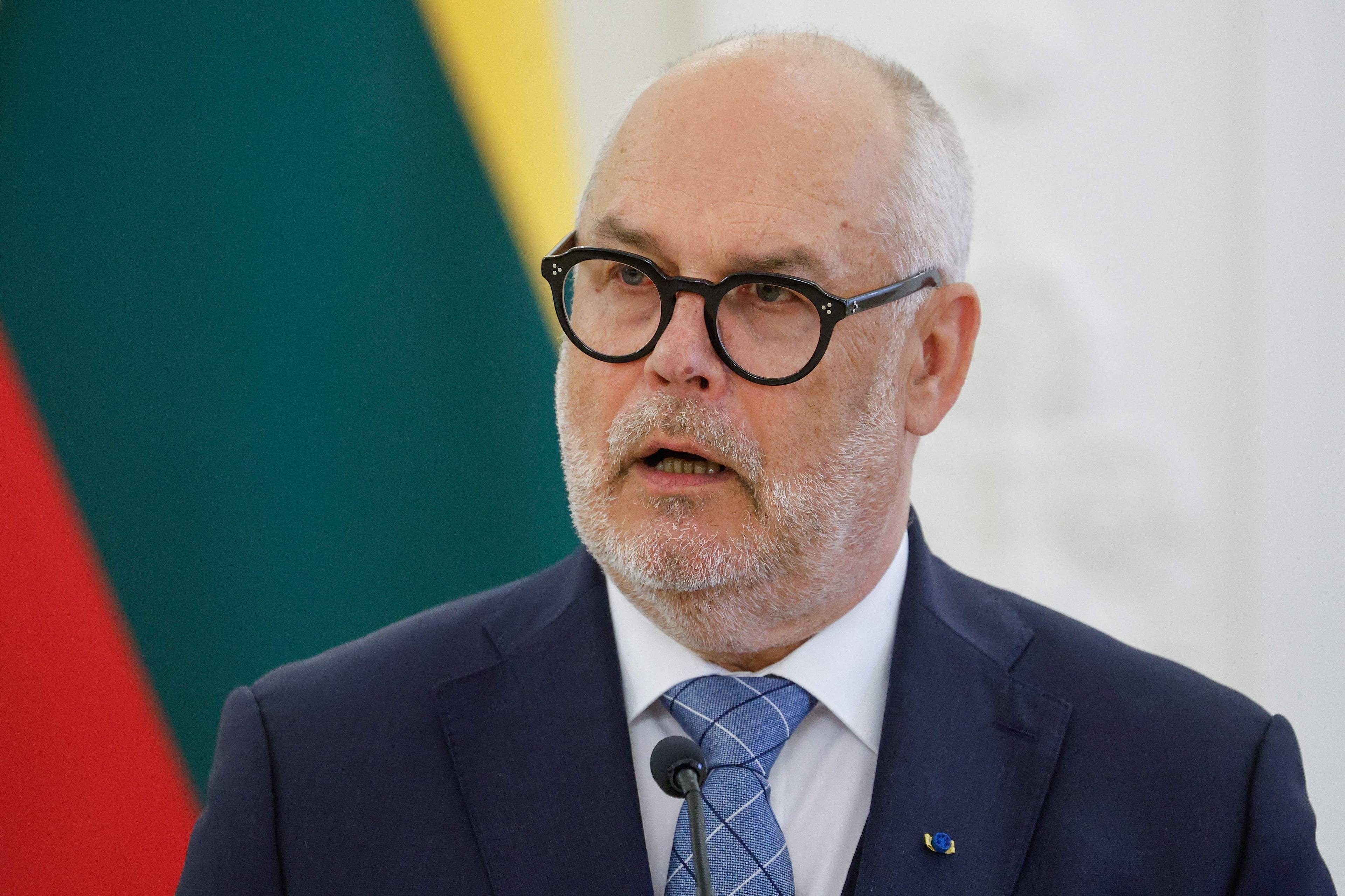 Estlands president Alar Karis