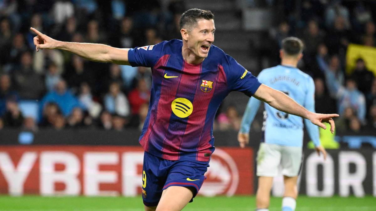 Lewandowski med hat trick – fikset Barcelona-seier over Celta Vigo