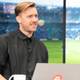 Foto: Anders Boine Verstad Carl-Erik Torp i NRKs Cupen Live