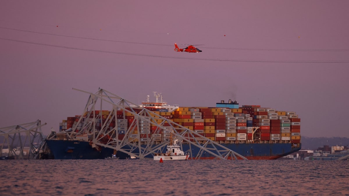 Brokollapsen i Baltimore: Skipet har vært involvert i ulykke tidligere