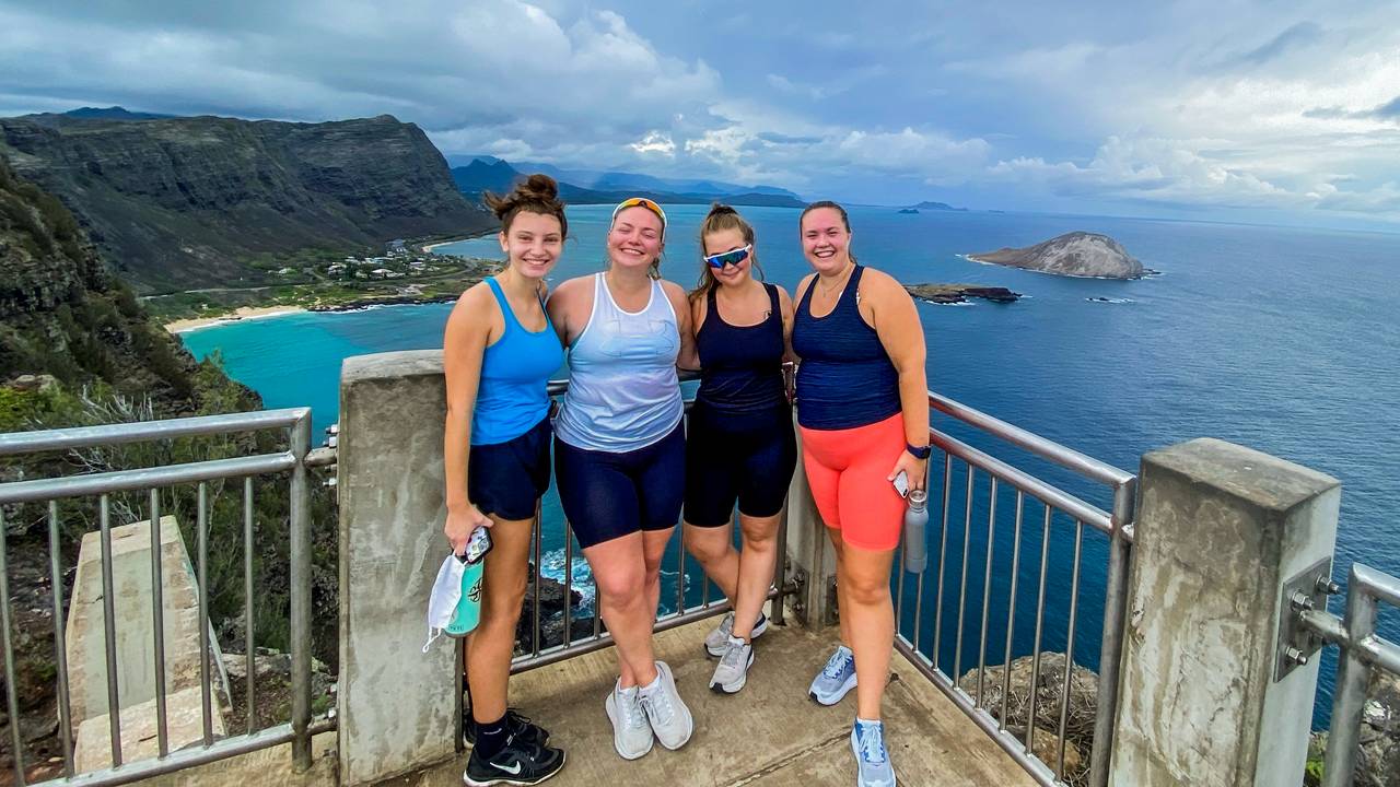 Sarah Mariell Balto utsikt i Hawaii