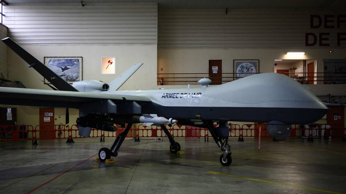 A Russian fighter jet collided with an American drone – latest news – NRK