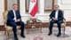 Utenriksdepartementet (UD) / Handout / NTB Statssekretær Andreas Kravik i møte med Irans utenriksminister Abbas Araghch 14. mai.