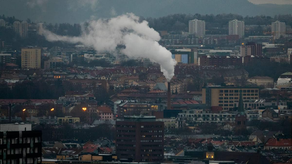 Rødt varsel for luftforurensning i flere byer