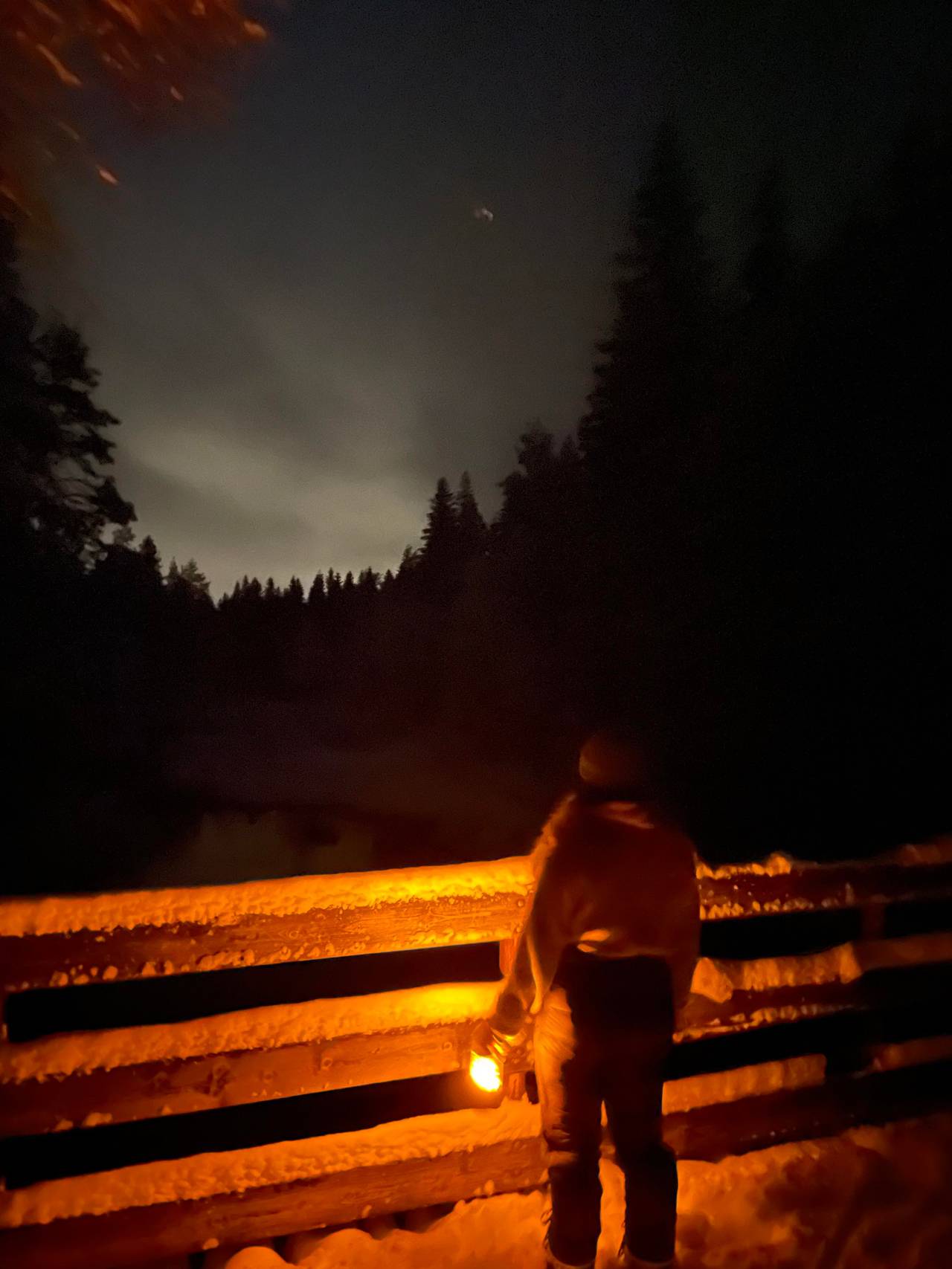 Vinter-camping