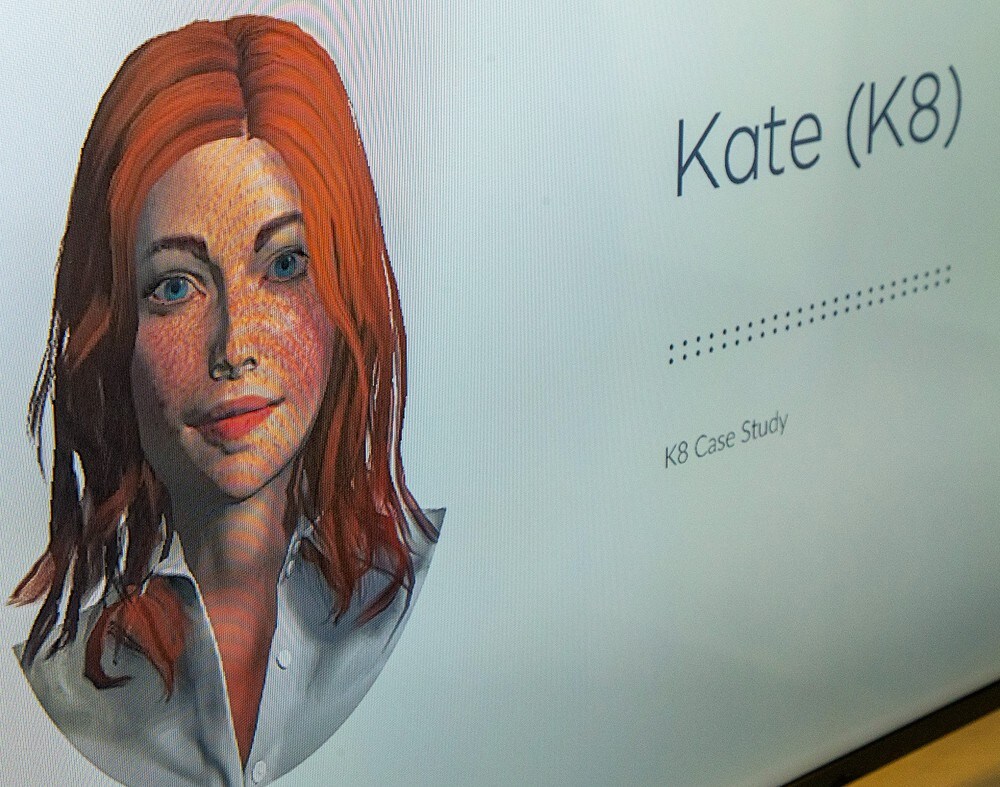 «Kate» jobber 200.000 ganger raskere enn deg