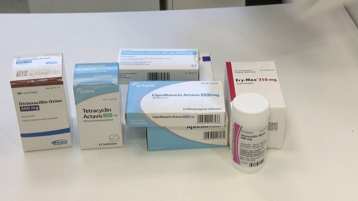 Kraftig nedgang i antibiotikabruken